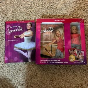 American Girl Doll Book And Mini Doll (Isabelle)